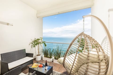 Ocean View Beach Front Condo in the Center of Town