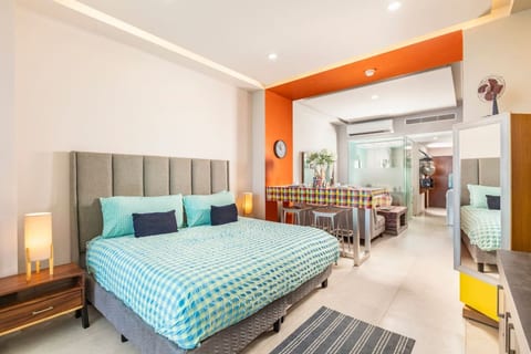 Ocean View Beach Front Condo in the Center of Town