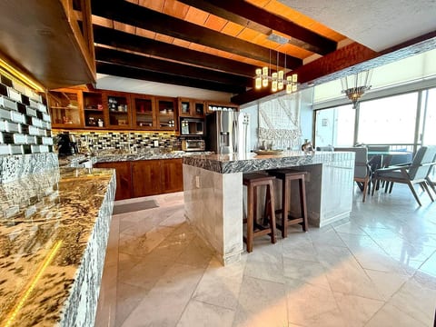 Solamar 73 Oceanfront 2BR Loft Puerto Vallarta | Terrace & Views