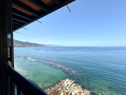 Solamar 73 Oceanfront 2BR Loft Puerto Vallarta | Terrace & Views