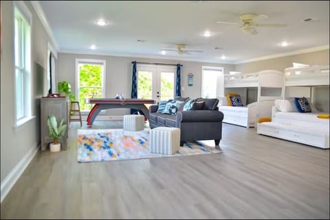 Spacious kids' room + game room