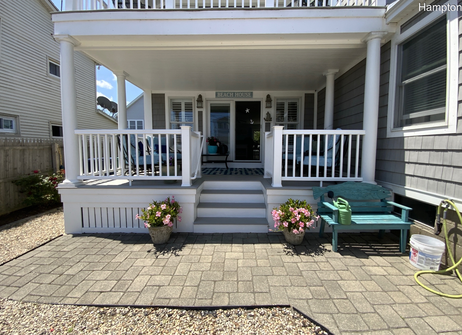 Beach house entrance Beach house entrance - The Beach House - Hampton