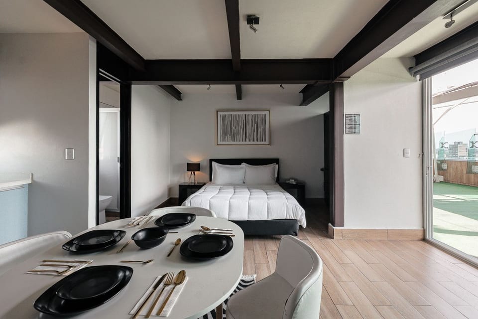 Full view of the room.
