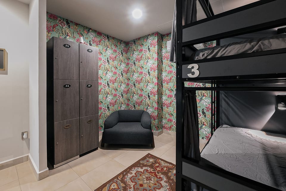 Lockers in the room