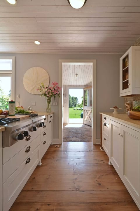 Kitchen and walk-in pantry