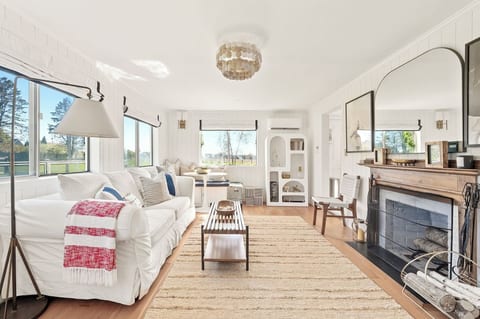 Cottage Living Room 
Farm, Pool and Garden Views