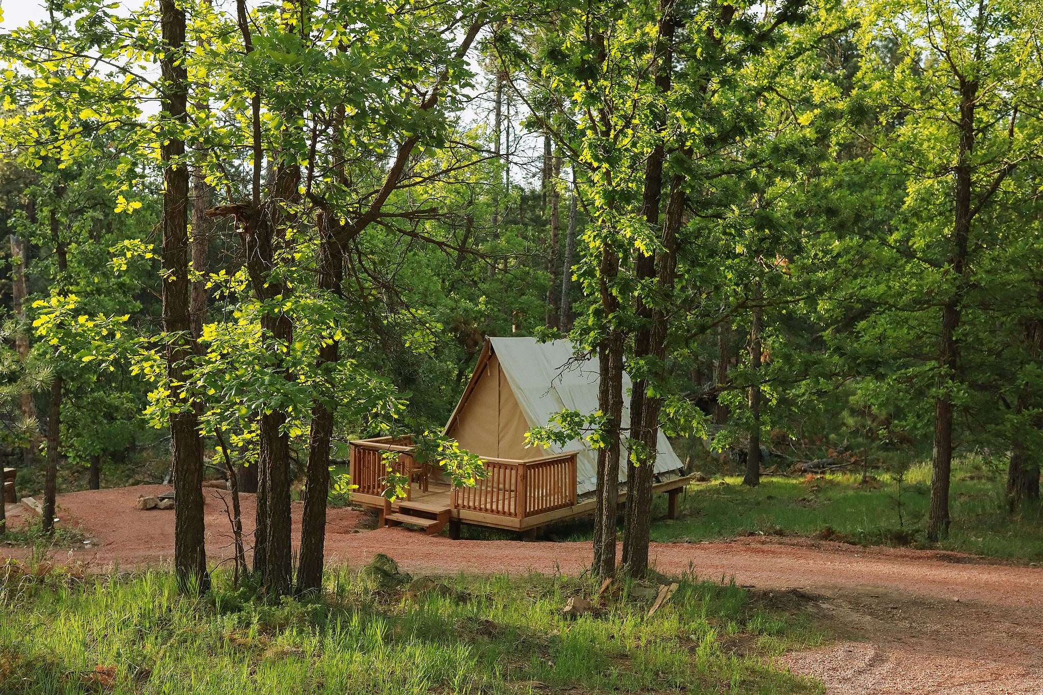 Private A-Frame Glamping in the Black Hills | Off-Grid Getaway