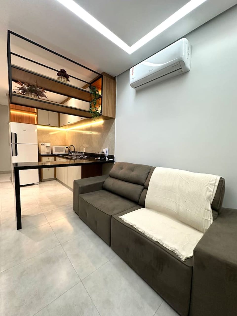 Flat Exclusivo 1  - 2 Quartos Luxo com Garagem - Palmas