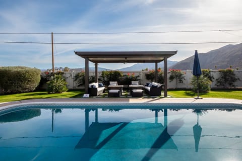 Take a dip in the pool to cool off from the Palm Springs sun