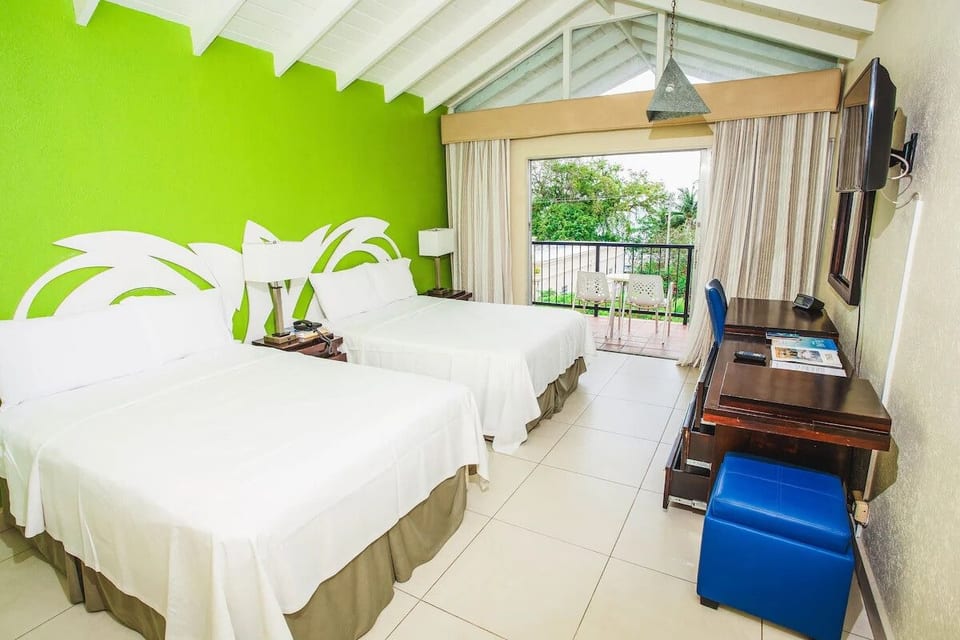 Rockley Beach Two Double Suite | Breakfast & Pool image 1