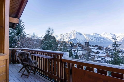 Balcony view looking west