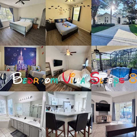 4 Bed nr. Parks with private spa/pool & pool table