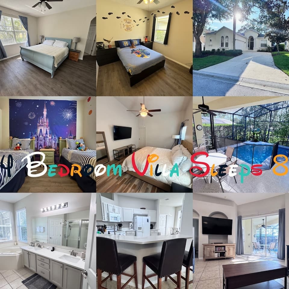 4 Bed nr. Parks with private spa/pool & pool table - Davenport