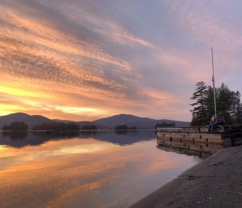 Enjoy access to the shared community dock, a great spot for swimming, fishing, and taking in the waterfront views. Please note that boats may not be docked at this location.