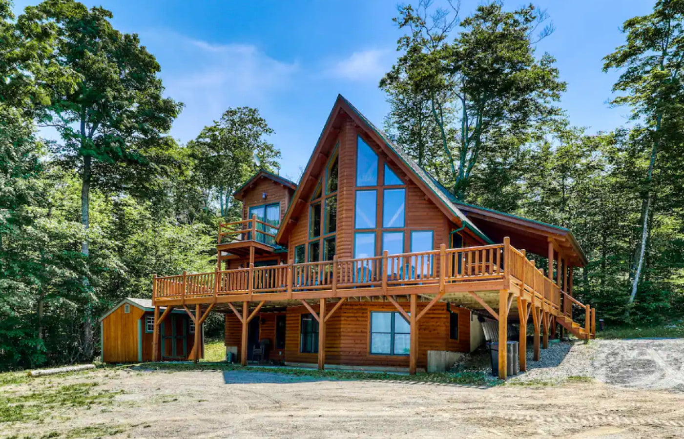 Rustic Cabin in the Woods
