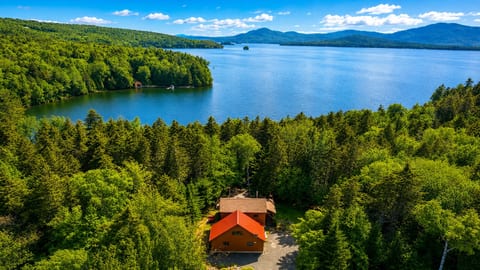 Waterfront Cabin on Moosehead Lake secluded in the North Woods