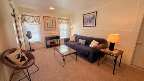 Cozy living room with comfortable seating, bright natural light, and inviting spaces.