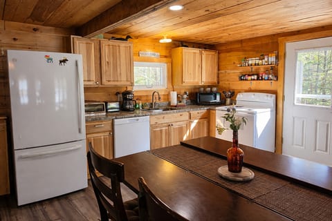 Fully equipped kitchen for home-cooked meals