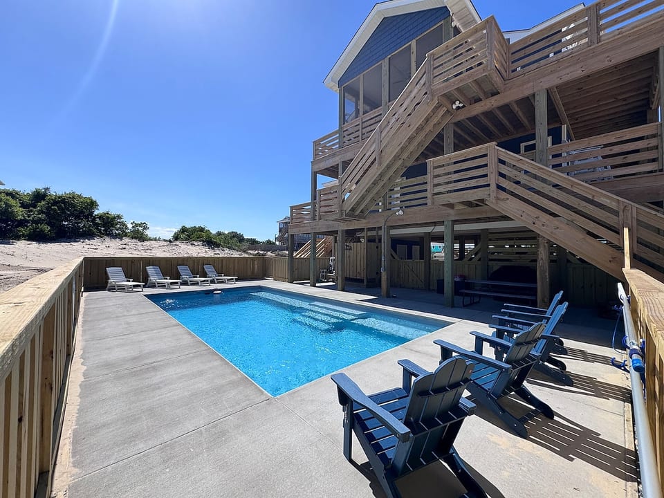 Brand new! Sleeps 10, pool, ocean and horse views! image 1