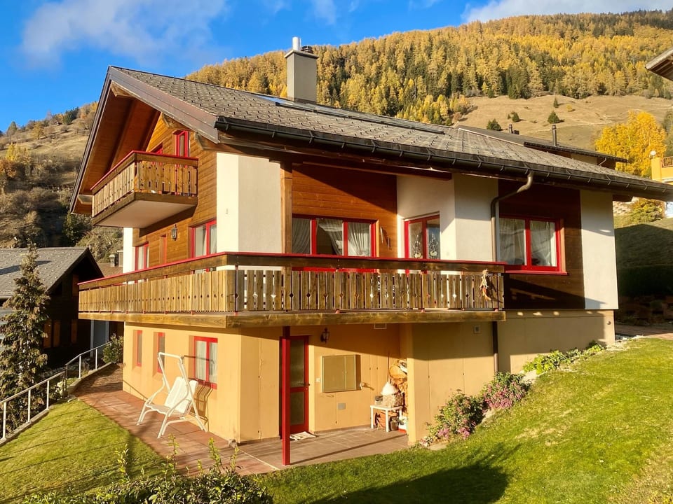 6-bed apartment, Dusche, WC - Albinen
