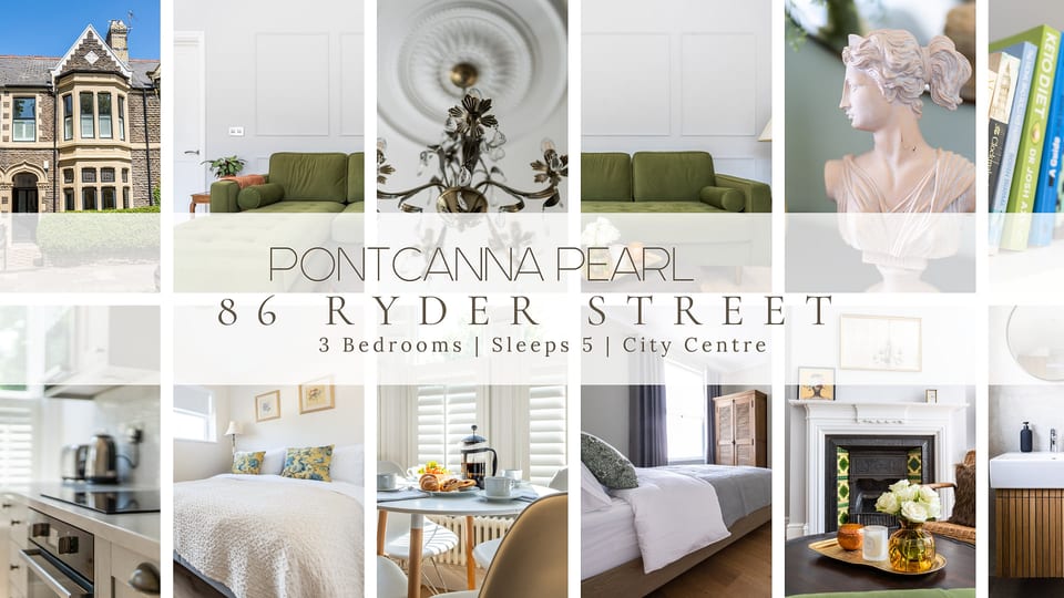The Pontcanna Pearl 3-Bed Haven - Cardiff