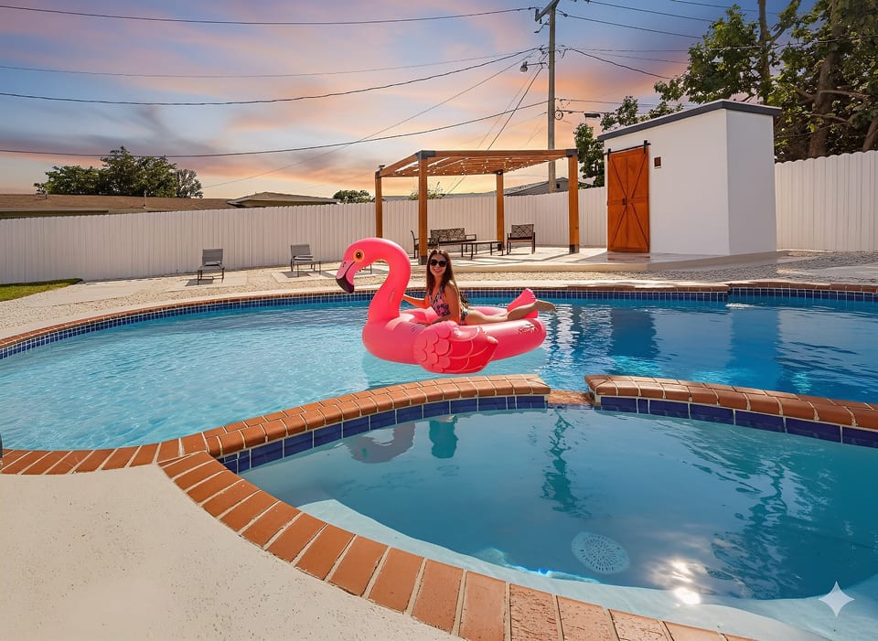 Relax and unwind in your private pool.