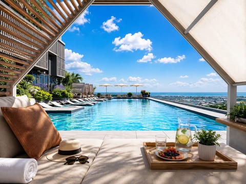 Immerse yourself in an exclusive environment where water, sky and city merge into an extraordinary view