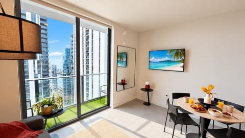 Skyline Views | Pool | Walkable Downtown 