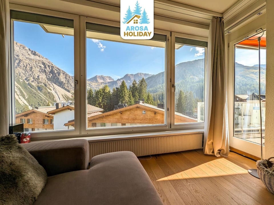 Appartement/Fewo, Dusche, WC, 6-Bettwohnung - Arosa