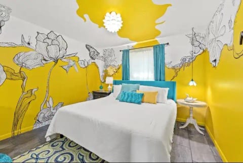 The purely MAGICAL front bedroom! So many beautiful details..."B" sure to tag #betteratbside on Instagram. We'd love to see your beautiful self in the photos!
