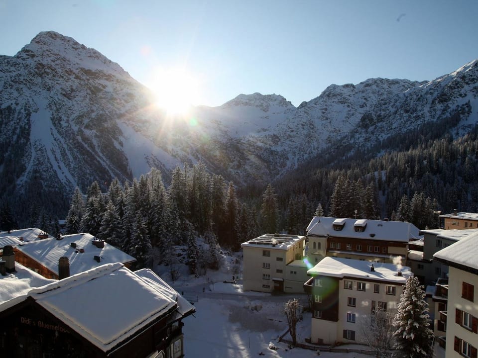 SKA Haus Appartement/Fewo, Dusche und Bad, WC, 6-Bettwohnung - Arosa