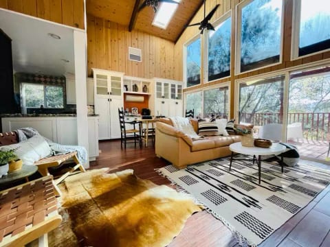 Treehouse plus Harry Potter inspired tiny house