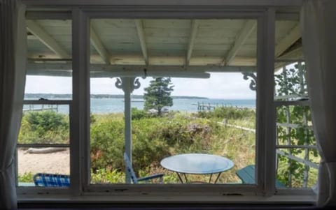 View of Vineyard Haven Sound from living room