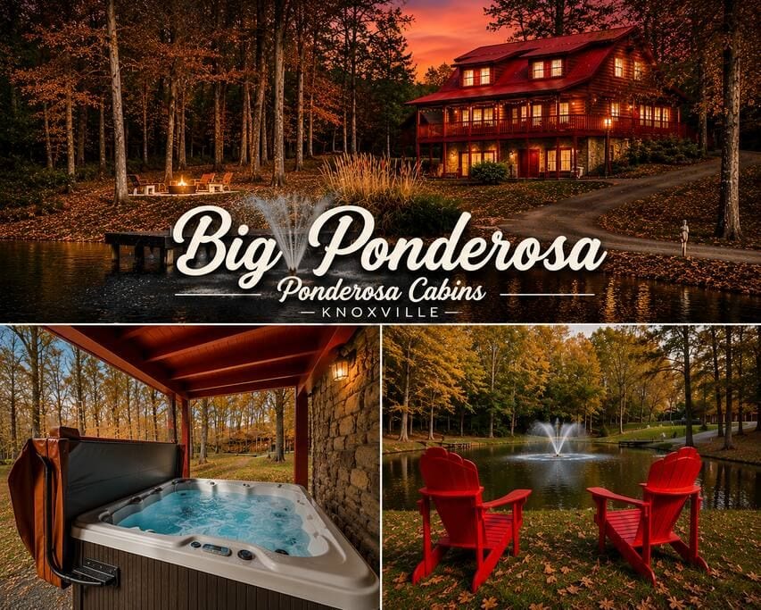 Cabaña de Madera•Jacuzzi•Sauna•16 acres•Cerca de UTK, Smokies - Knoxville