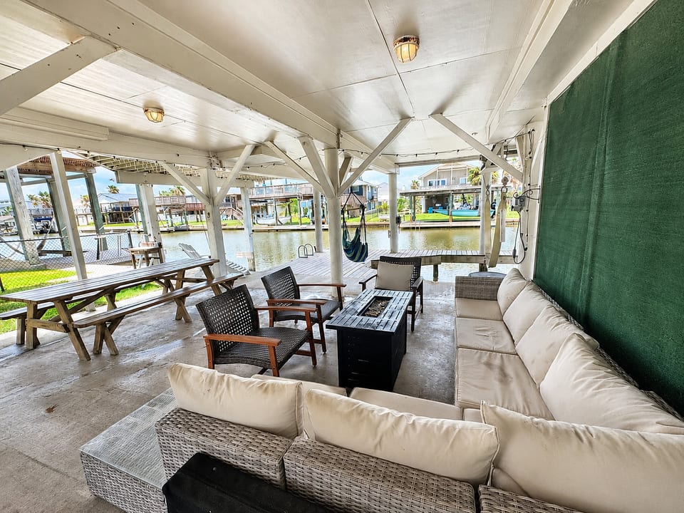 Downstairs patio 