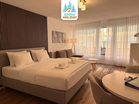 Lorez 5A by Arosa Holiday Appartement/Fewo, Bad, WC, Wohn-/Schlafraum