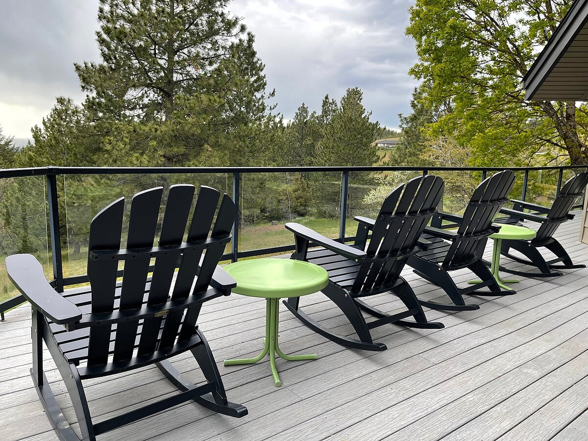 Serene Wrap-Around Deck for Relaxation