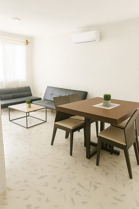 Bright, open-concept living & dining area designed for comfort and relaxation.