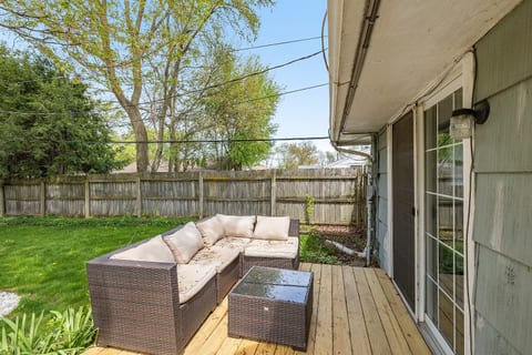 Patio with outdoor seating