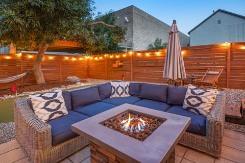 Beautiful private back yard