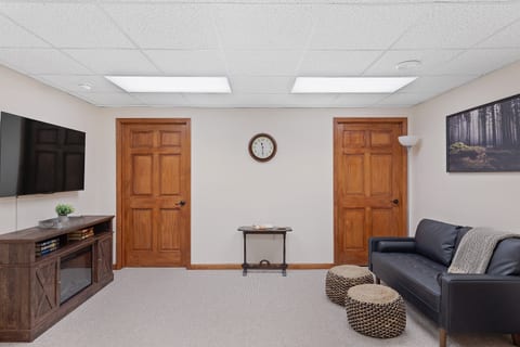 Additional living space with TV.