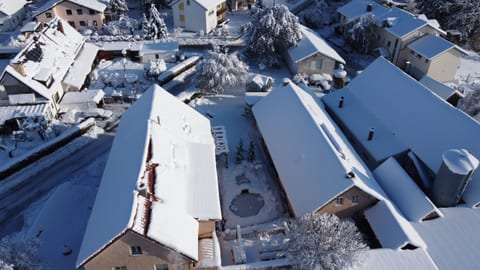 Das Anwesen im Winter