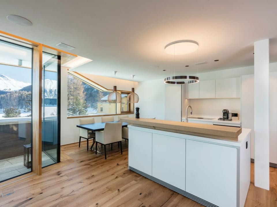 Apartment Mira Lej - Top Wohnung mit Traumaussicht in St. Moritz - Saint Moritz
