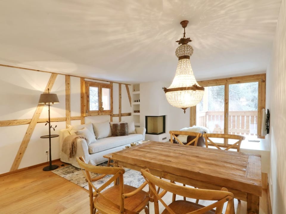 Apartment Turandot - Elegante Wohnung mit alpinem Chic in St. Moritz - Saint Moritz