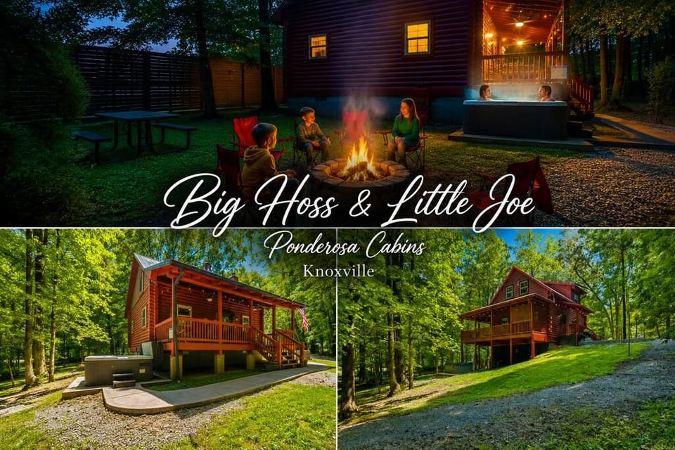 2 Cabanes•Bains à remous•16 acres•Près de l'UTK et des Smokies•Animaux acceptés - Knoxville