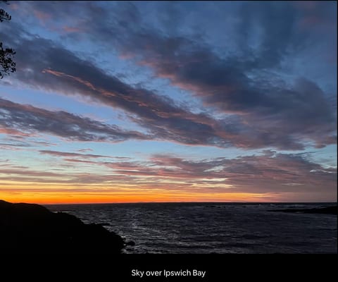 Sky over Ipswich Bay