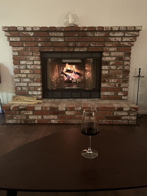 Fireplace for chilly nights