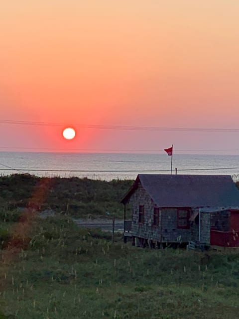 Sunrise from the deck