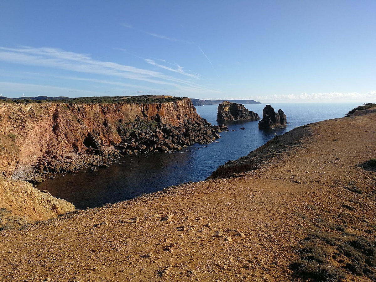 Around Costa Vicentina - view from one of the hikes just around the property