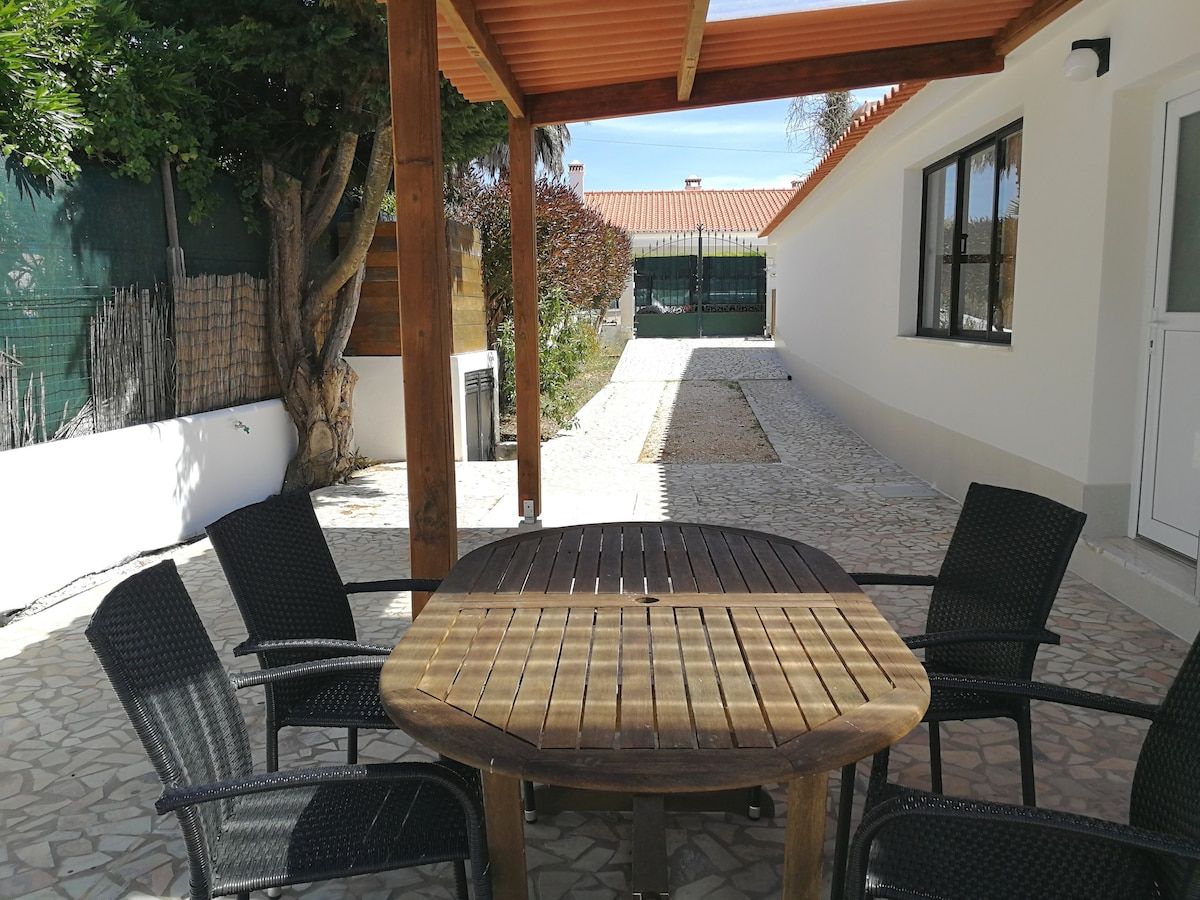 Spacious private backyard